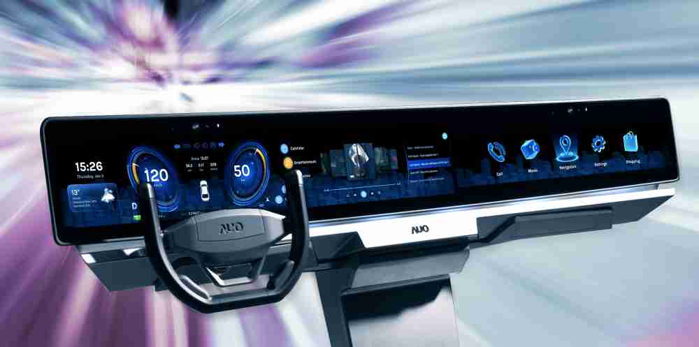 尊时凯龙开拓前瞻显示技术创新应用，，结合优异整合设计能力，，，，开发智能车载FIDM Plus一体化显示方案，，，让驾驶操作与车内娱乐体验再进化